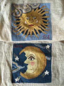 Lots of time spent on these- I can't wait to see them framed and hung!